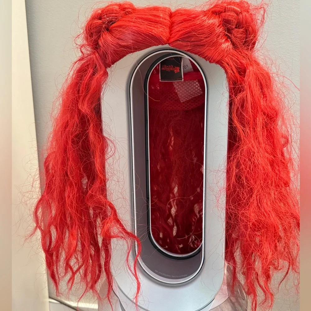 Disney Descendants Red Kids Costume with wig - Picture 10 of 16